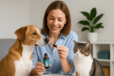 CBD Öl für Hunde und Katzen – Anwendung, Dosierung und Wirkung