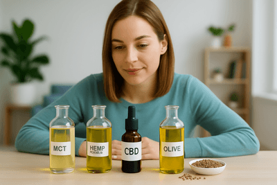 CBD Öl Trägeröle im Vergleich – MCT, Hanfsamenöl oder Olivenöl?