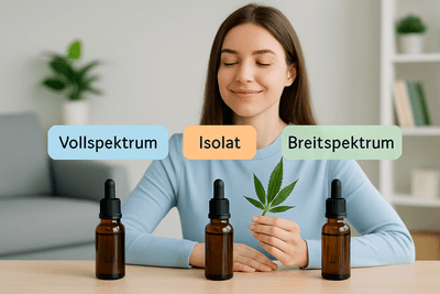 CBD Öl Vollspektrum vs Isolat vs Breitspektrum – Der ultimative Vergleich